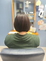 リマイル 西台店(remile)&nbsp;レイヤーボブ×ニュアンスハイライト