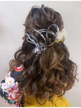 バサラ 大阪なんば店(VASARA) 大阪なんば/訪問着ヘア/着物ヘア/卒業式ヘア/成人式ヘア