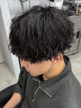 エルマーク 和歌山(L-MARK) メンズパーマ/ツイストスパイラル/サーフカール/men's/眉毛