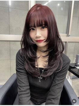 ペヴァ バイ シエンゴールド(PEVA by CIEN gold)の写真/ダメージ最小限のケアブリーチ×トレンドスタイルでかわいいをつくる![浜松市ダブルカラー/レイヤーカット]