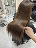 ジーナ 吉塚(Zina) ブリーチなし ライトベージュ【福田れん】吉塚美容室 髪質改善