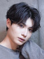 リロン 新宿(RIRON)&nbsp;センターパート/フェザーパーマ/ニュアンスパーマ/韓国/新宿