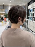 大人ショート　髪質改善トリートメント　骨格矯正　大人可愛い