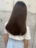 【長岡限定＊小学生から高校生まで】カット+縮毛矯正