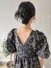 ヘアセット　￥5500
