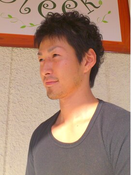 ヘアサロン スリーク(Hair Salon Sleek) ポイントパーマ×ナチュラルショート