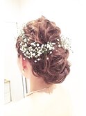 花嫁ヘアアレンジ『表参道/原宿』