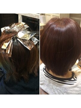 モードケイズ 宝塚店(MODE K's) シースルーミルクティーアッシュクリアアッシュグレージュ温感
