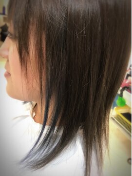 アンジュ ヘアー(ange HAIR) ☆営業ＯＬさん☆おしゃれブラック＆ポイントカラー☆