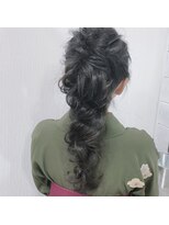 アチーブ 姫路店(Achieve) Achieve ゆるい中間からの編みおろしstylist by高見