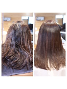 カシュカシュヘア(Cache-Cache hair) つやつや・さらさら縮毛矯正！