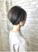 ショート/ショートボブ/くびれショート/丸みショート