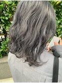 ケアブリーチ×グレーアッシュ