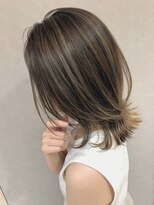 モダンメイド 四条烏丸(modern made) 前髪 アンブレラカラー こなれミディ イメチェン ウェーブパーマ