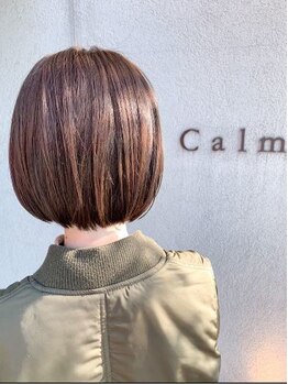 カルムヘア(Calm hair)の写真/【大人気の生トリートメント"COTA"取扱店】こだわりのヘアケアを―。髪質に合わせてベストな薬剤をご提供◎