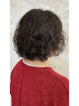 シュガービー(SUGAR-B) 【SUGAR-B】ウェーブパーマボブ