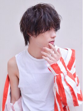 エイチ(H eitf) 原宿H[eitf]エイチ マッシュウルフ＊mixパーマ