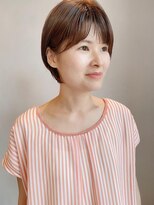 トップヘアーヒルズ 安城(TOP HAIR HILLS)&nbsp;王道ひし形シルエットの大人ショート/ニュアンスカラー