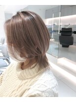 レイズ 立川(RAYS)&nbsp;【RAYS/金本】ウルフカット ・ミルクティーベージュ