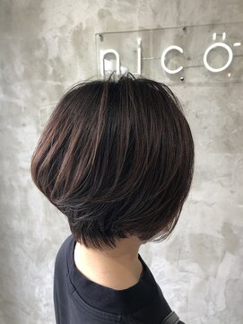 ニコア 千葉(nicoa) アッシュベージュ/ショートスタイル[千葉/千葉駅]