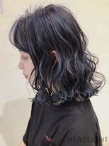 アーサス ヘアー デザイン 国立店(Ursus hair Design by HEADLIGHT) シルバーアッシュ×ミディアムウェーブ