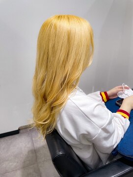 フォーディー(for D) Hair Salon for D ×　ハイトーンカラー