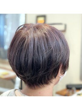 イーハトーヴ(IHATOV) ショートヘア/パープルブラック