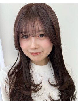 イオエ 岡本(ioe) 髪質改善/チェリーブラウン/モード/ダークアッシュ/イメチェン