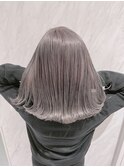 店長今里☆外ハネとシルバーグレーカラー☆