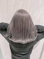 リー 京橋(Lee)&nbsp;店長今里☆外ハネとシルバーグレーカラー☆