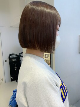 ゼスト パーク(ZEST PARK) 学割U24 ボブ 切りっぱなし ヘルシースタイル 吉祥寺 《宮坂紅》