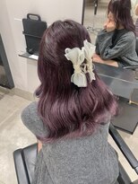 ゴウトゥデイ 渋谷MODI店(GO TODAY)&nbsp;ラベンダーパープル ダブルカラー ケアブリーチ <渋谷/渋谷駅>