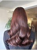 【SARAJU 西宮北口店】艶髪ピンクブラウン/韓国レイヤーカット