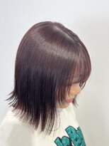 オリンテ バイ レシッド 表参道(orente by rcid)&nbsp;透け感カラー　チェリーレッドカラー