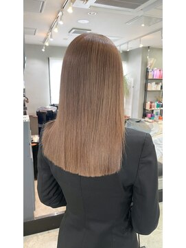 アールプラスヘアサロン(ar+ hair salon) ナチュラルベージュカラー