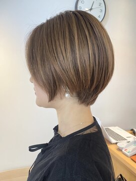 モリオ フロム ロンドン 大宮2号店(morio from London) 【morio大宮2号/米村】前下がりショート