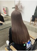 マロンブラウン10代20代30代ワンカラーチョコレートブラウン