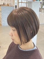 グランデュール 東静岡池田店(GRANDEUR)&nbsp;大人ショートボブショートカット顔周りレイヤーカットミニボブ
