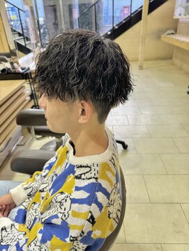 ゼスト 吉祥寺店(ZEST) ツイストスパイラル マッシュパーマ 吉祥寺/島田優斗