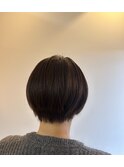ショート×ベージュ