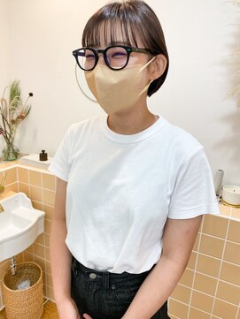 ネルケ 立川(nelke) bob × 地毛風カラー