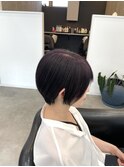 ☆バイオレットカラー×ショートボブ☆