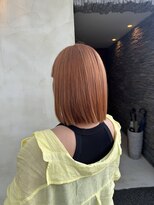 アレッタヘアーサロン(ALETTA HAIR SALON)&nbsp;オレンジベージュカラー