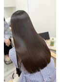 ロング美髪顔周りレイヤー韓国ヘアくびれヘア_momo0002