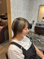 ダブ(DAB)&nbsp;【鹿沼美容室/イルミナカラー/インナーカラー/白髪ぼかし】