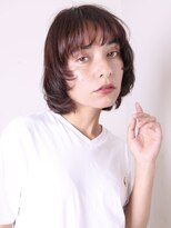 ヨファヘアー 岡本店(YOFA hair)&nbsp;似合わせカットレイヤーフェイスフレーミングミディアム0906