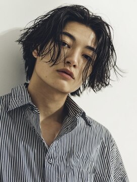 ヒマル 学芸大学(Himaru) MEN’S HAIR/ブルーブラック/フェザーパーマ/学芸大学