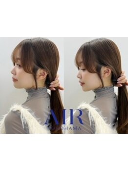 トレンドを抑えた顔まわりカットで小顔&似合わせ！高い技術で理想のヘアに◎