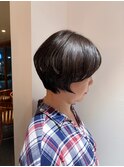 丸みショート