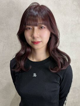 ルノン(LUNON) 黒髪クラゲヘアーオリーブグレー小顔ココアベージュ